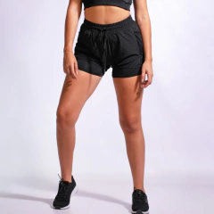 Short Deportivo Mujer Microfibra +short Con Calza Mujer en internet
