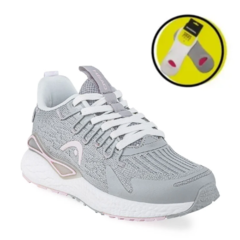 Zapatillas Mujer Head Misisipi Ii Gr/ros +MEDIAS GRATIS!