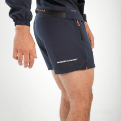 Conjunto! Campera Hombre combinada +short Microfibra Hombre Az - comprar online