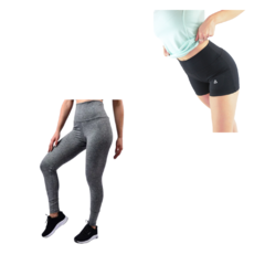 Calza Deportiva Gym Mujer Urban Luxury Gs +calza Corta NG