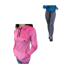 Conjunto! Buzo Mujer Plush + Pantalon Babucha Mujer gs