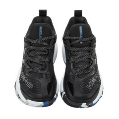 Imagen de Zapatillas De Tenis Hombre Head Tokio - Negro/Azul + Medias!