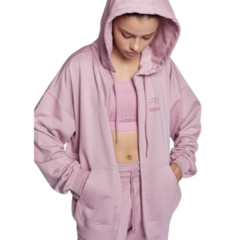 Campera Con Capucha Oversize De Algodón Mujer Reves Shawn - BSHWAN Rosa - comprar online