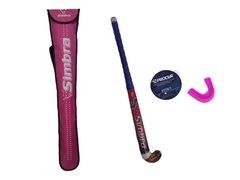 Combo Hockey!!! Funda Simbra + Palo Madera 28 + Bucal