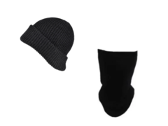 Combo invierno adulto!! gorro lana + cuello termico