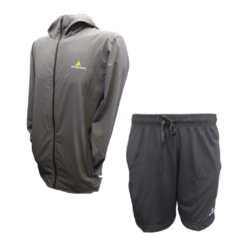 Combo hombre!!campera rompevientos+short bolsillo cierres