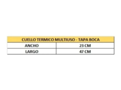 Cuello térmico tapaboca Espu - csalpa - PASION AL DEPORTE