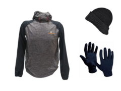 Combo hombre!! buzo deportivo g+gorro lana+guentes termicos