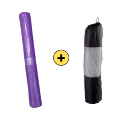 Combo yoga!! mat de yoga 6 mm+porta mat