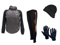 Conjunto deportivo!!buzo +pantalón chupin+gorro+guantes térmicos