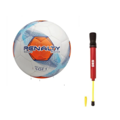 Combo Futbol!! Pelota Campo Penalty + Inflador DRB
