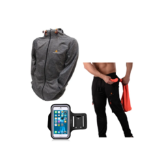 Pantalón Hombre Cargo + Campera Gris + Brazalete Celu de Regalo!