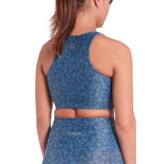 Top Deportivo Mujer Salpa Iguana Azul - TOPSALPA en internet
