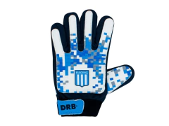 Combo Futbol Oficial DRB Pelota Racing Nro 5 + Guantes De Arquero en internet