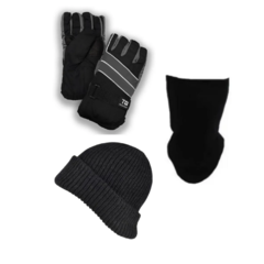 COMBO TERMICO! GAUNTE TERMICO COLOR SURTIDO + GORRO LANA + CUELLO