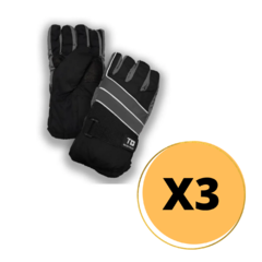 GUANTE TERMICO COLOR SURTIDO X3 - GUANTER