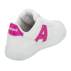 Zapatillas Urbanas Niñas Addnice San Diego Max - Blanco/Fucsia - comprar online