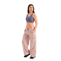 PANTALÓN CARGO DAMA MICROFIBRA FAMILY - PCARGOD ROSA - comprar online