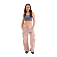 PANTALÓN CARGO DAMA MICROFIBRA FAMILY - PCARGOD ROSA