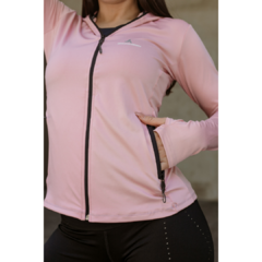 Campera Deportiva Dama Lycra - Calyud3 Rosa