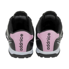 Botín De Fútbol Césped Sintético Niños Force Addnice - FORCE Negro/Fucsia - comprar online
