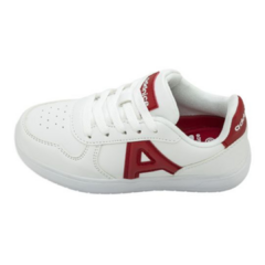 Zapatillas Urbanas Niños Addnice San Diego Max - Blanco/Rojo - comprar online