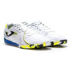 Botin Fútbol Futsal Joma Dribling Indoor Blanco - DRIS2402IN - PASION AL DEPORTE
