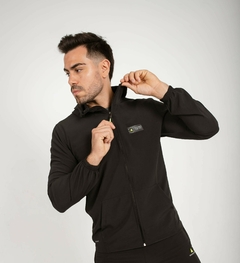 Campera negra Microfibra Hombre - Camicro 2