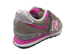 Zapatilla Nena New Balance velcro - IV574GP en internet