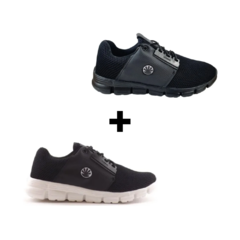 Combo Kio! 2 Pares Zapatilla Kioshi Kaminary Negro