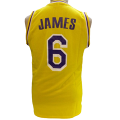 Camiseta Deportiva de Basquet LAKERS AMARILLO talle Adulto!! - MESA - comprar online