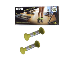 COMBO GYM! DOS MANCUERNAS DRB DUMBBEL + TOBILLERA 1.5 KG