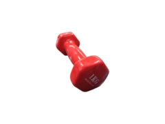 Imagen de COMBO!! 2 Mancuernas Engomadas 1Kg + Tiraband Media Intensidad