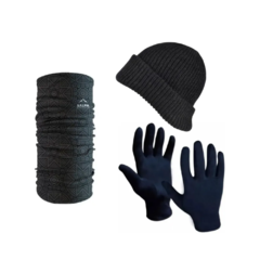 Combo Térmico!! Cuello Termico + Gorro de Lana + Guante Termico (manda)