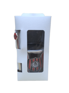 Mate Oficial Chacarita Con Bombilla - Matmaca