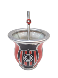 Mate Oficial Chacarita Con Bombilla - Matmaca - comprar online