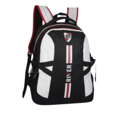 Mochila River Oficial 18 Pulgadas lateral blacno - Rp482