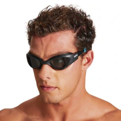 Antiparras Natación Arena The One Adulto Negro Gris Humo - Pasión al Deporte - Artículos Deportivos