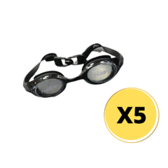 LENTE HYDRO ODISSEY NEGRO ADULTO POR MAYOR (X5)