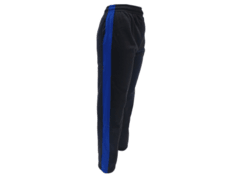 PANTALON FRIZADO NIÑO NEGRO/AZUL - PLFR