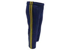 PANTALON FRIZADO NIÑO AZUL/AMARILLO - PLFR2T