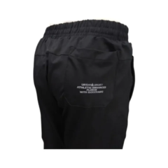 Campera Para Lluvia Capucha + Pantalón Bolsillo Negro