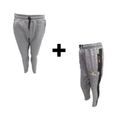 COMBO NIÑO! Pantalón Algodón Gs + Chupín Deportivo Lateral Surtido Gs