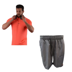 COMBO RUN! Remera Dry Fit + Bermuda Microfibra Gs