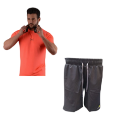 COMBO RUN! Remera Dry Fit + Bermuda Microfibra Ng