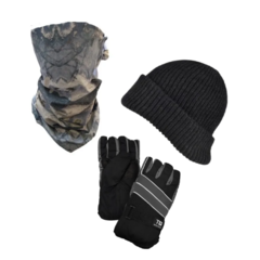 COMBO TERMICO! Cuello Salpa Rocks + Guantes Termicos + Gorro Lana