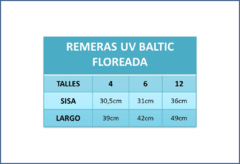 Remera Protecci?n Filtro Uv Ni?a Baltic - Ruvn (flor) - comprar online