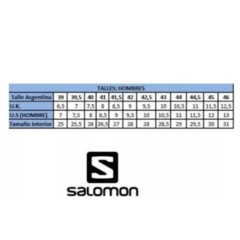 Zapatilla salomon hombre alphacross 411034 - tienda online