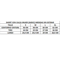 Conjunto Deportivo! Top Reves Mujer R+short Con Calza Mujer - PASION AL DEPORTE