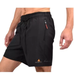 Short Lycra Hombre Shlyb Azul + Short Microfibra Shmicro Negro
